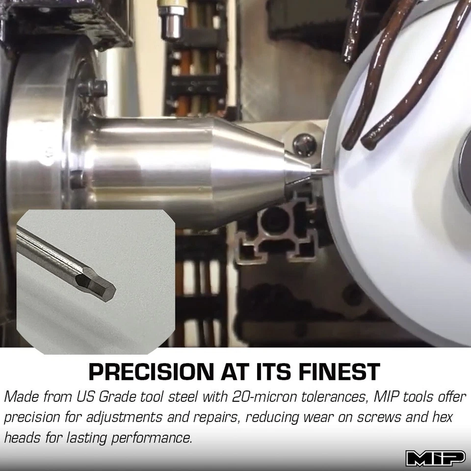 MIP Hex Driver Wrench Set Gen 2 Metric (3) 1.5mm 2.0mm 2.5mm 9602 - Image 4 of 4