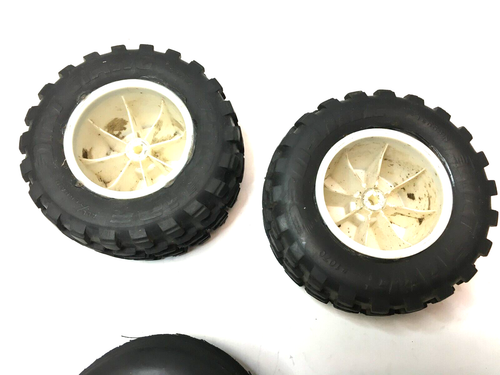 RC10 Wheels Tires Set Pro Line Dirt Hawg 1060 & Pro 95 The Edge - Picture 4 of 6