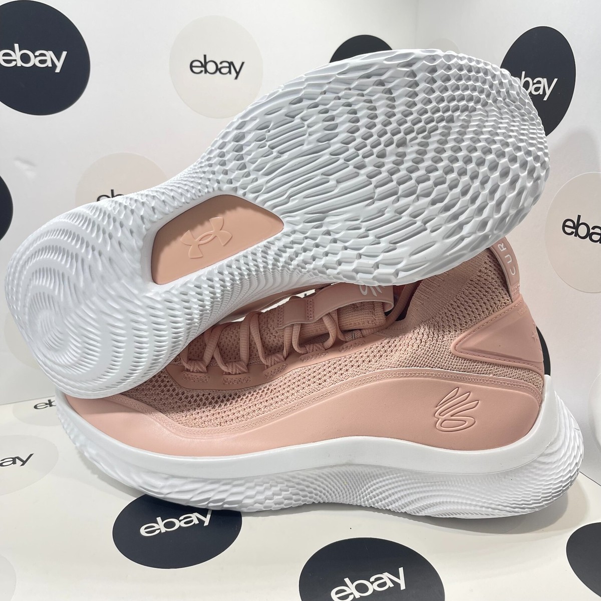 Under Armour Curry 8 Flow Class-Y Light Pink Men's Shoe's 3024432