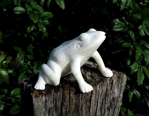LARGE Calcite Egyptian Hand Carved Sculpture Pepe The Frog God Kek Statue Meme - 第 12/12 張圖片