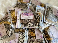 5 Adult Animal Print Face Masks 