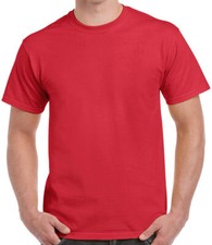 Mens Plain T-Shirt 2 Pack 3 Pack 5 Pack 100% Cotton High Quality Solid Tee Shirt