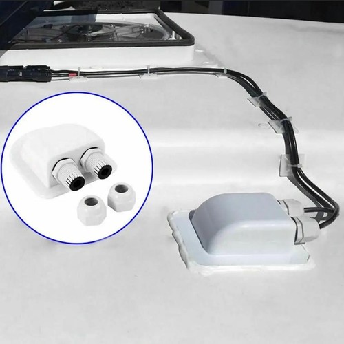 Double Cable Entry Gland Gland Box Boat Roof Solar Panel For Caravan Mounting - Picture 7 of 18