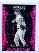 2023 Panini Chronicles Titan BRADY HOUSE RC Rookie Pink Velocity Prizm 13/17