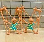 Playmobil accessories 2 puppets panties clowns circus magician CUSTOM RARE