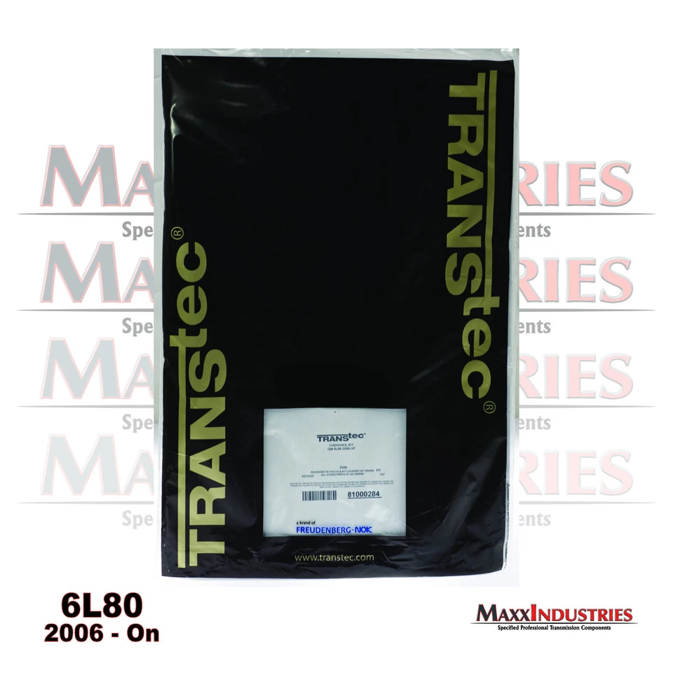 Kit maestro de reconstrucción de transmisión 6L80 menos aceros - juntas sellos pistones fritos Foto 3 de 4