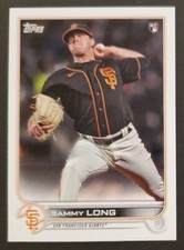 2022 Topps #308 Sammy Long RC GIANTS Rookie baseball card⚾️NM/MT