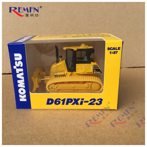 1:87 Komatsu Crawler Dozer Excavator D61PXi-23 Diecast Construction Vehicle - Picture 9 of 12