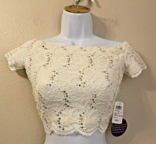 New With Tags Windsor Size 1-2 Sequined Short Dress Shirt Please Read