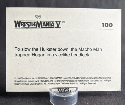1990 Classic WWF Wrestling Cards 'Pick From List' Hulk WWF Stars and Legends - 第 201/289 張圖片