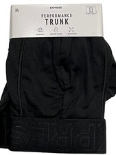 NWT EXPRESS Performance Trunk Underwear Sz XL Black E1