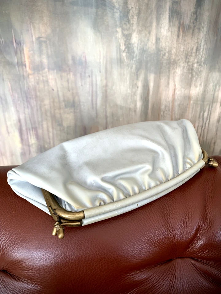 Vintage Women's Clutch USSR Leatherette 50s - Image 2 of 4