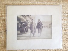 WALK DOWN THE BOARDWALK.VTG 1920'S 6.5" x 4.5" PHOTOGRAPH*K2