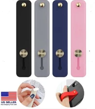 4-Pack Phone Grip Strap & Kickstand– Self-Adhesive Finger Holder for iPhone/iPad