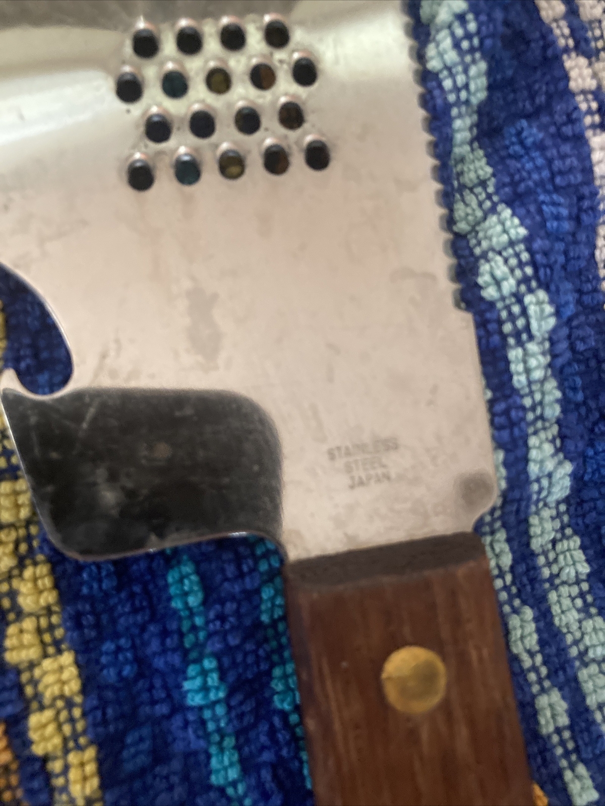 10 Vintage Assorted Wood Handled Knives & ￼ Utensils, Different Brands