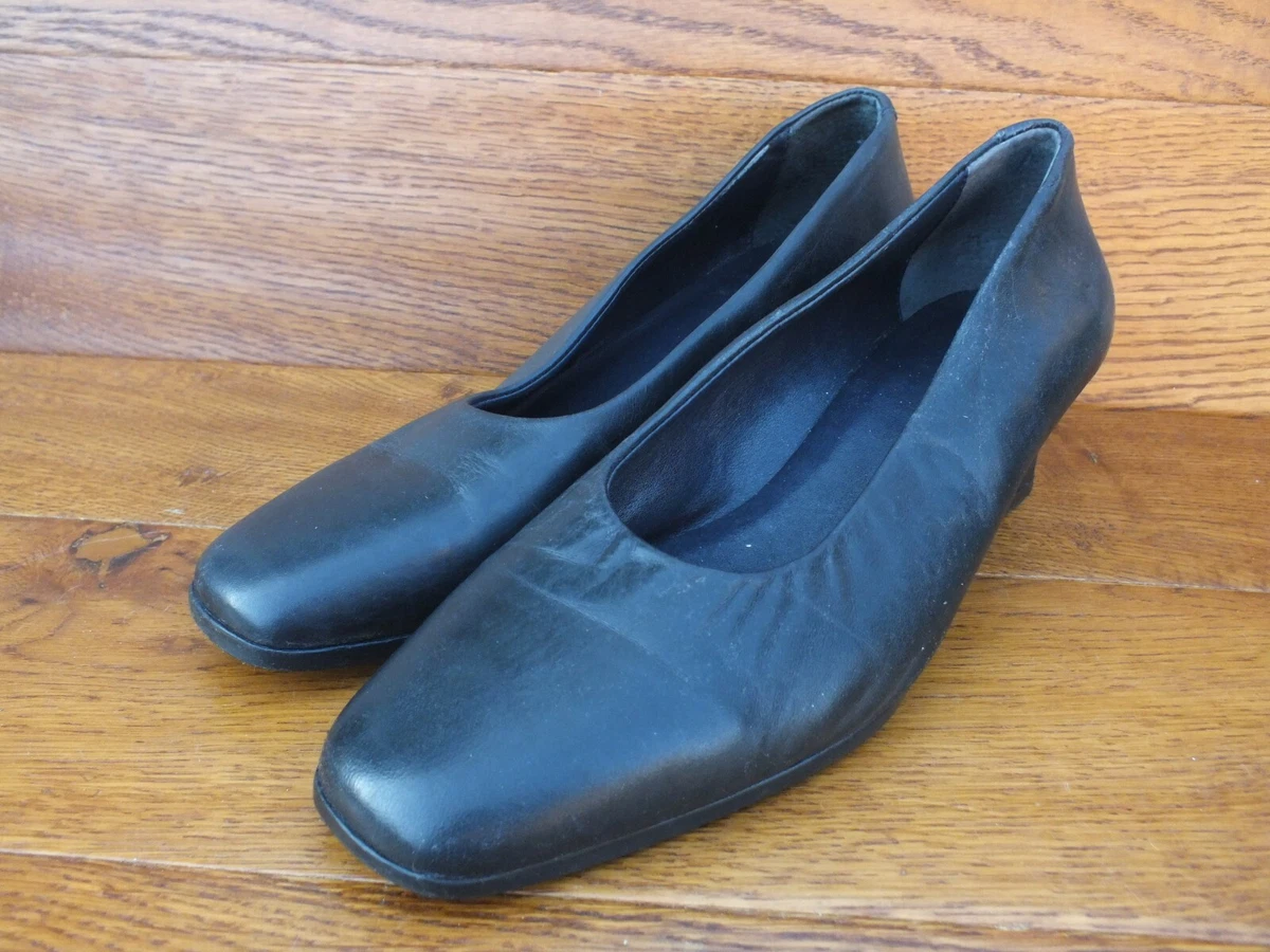 M S Footglove Mid Heel Court Shoes Size UK 6 UK EU 39