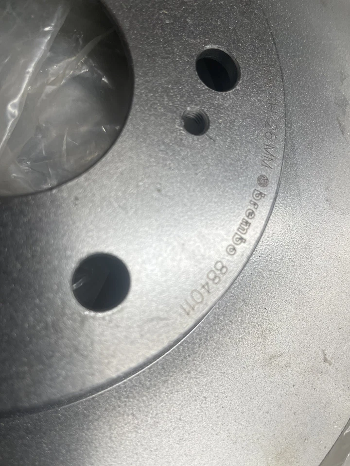 Pair of Brembo Rear Brake Disc Rotors 14344LAAU960 OEM BMW X5 E70 - Изображение 4 из 4