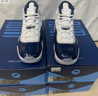 air jordan 11 retro unc win like 82