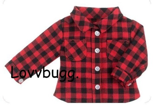 "Pantalones de dormir a cuadros pijama para muñeca niño niña estadounidense de 18" ropa ¡ENVÍO GRATUITO AGREGA! - Imagen 12 de 13