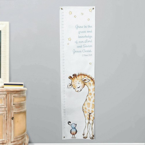 LifeWay 60” Grow In Grace Canvas Growth Chart to Measure Baby Child Kids Height - Picture 2 of 4
