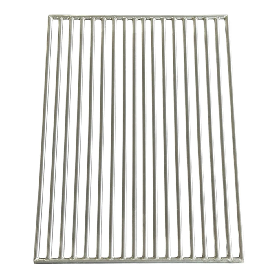 BECK-SWS 3-Stück Edelstahl Grillrost 8mm Stäbe Breite: 340mm × Tiefe: 520mm Premium