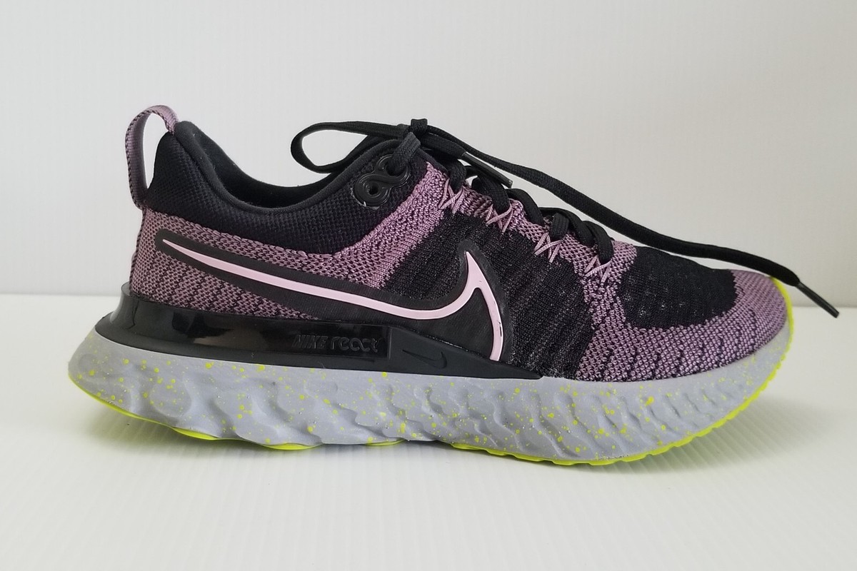 nike react infinity run flyknit violet