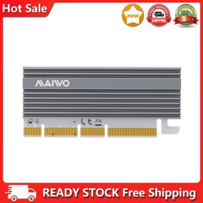 M.2 NVME SSD to PCIE 3.0 X16 Adapter LED Expansion Riser Card (KT058) DE