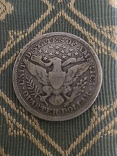 1899 US Barber Quarter Dollar