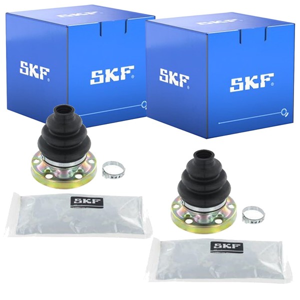 2X SKF Achsmanschetten Satz Getriebeseitig Hinten Passend FüR BMW 3 5 Z3 Z4-image