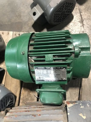 Toshiba B0024FLF2AYH Premium Efficienc Motor 2 HP 230/460 Volts 60 Hz 1745 RPM - Image 1 of 4