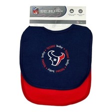 Texans Baby Fanatic Bibs Baby OS Blue Red NFL Football Baby