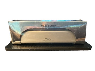 TUL Discbound Notebook System Hole Punch Custom Note-Taking System Silver