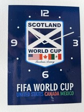 2026 Scotland World Cup Wall Clock