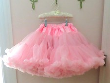 EUC BOUTIQUE Kaiya Eve Girls' Size 6 Pink Pettiskirt Tutu w Bow PAGEANT/DANCE