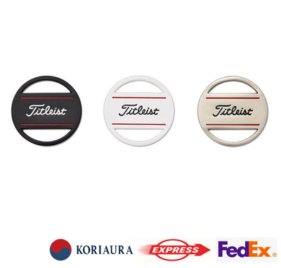 Titleist 2025 Ball Marker Set New TA25BMS Golf Magnetic Hat Clip