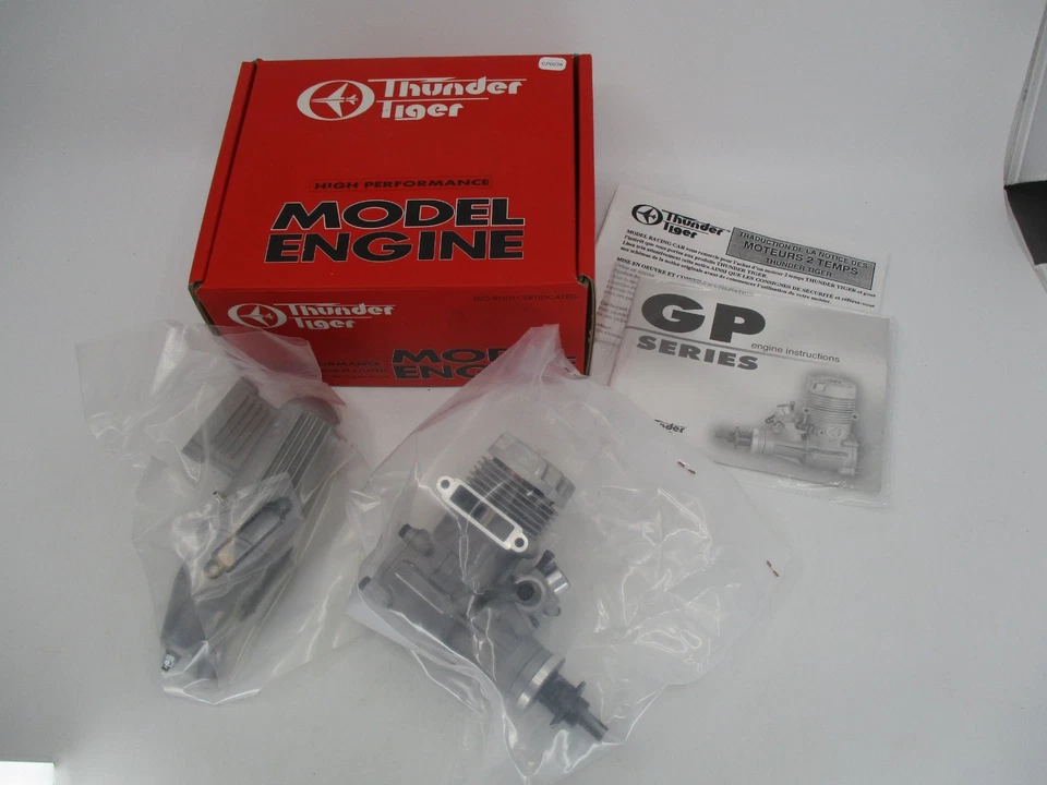 CP076 THUNDER TIGER MODELISME R/C MOTEUR AVION GP-42 + SILENCIEUX REF T9041 - Photo 1/4