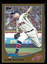 2013 Topps Update Gold Luis Avilan 0990/2013 Atlanta Braves #US298