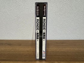 Ronde Rondo Sega Saturn Software JPN Vintage Limiited Edition Rare Video Game Mo