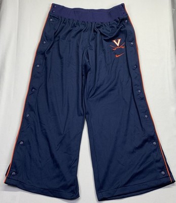 Nike Team Tear Away Track Pant Men XXL +2 Length Virginia Cavalier Y2K Loose USA