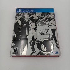 Persona 5 PS4 Steelbook Edition Sony PlayStation 4 CIB