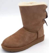 UGG - Womens Bailey Bow Ii Boots | Chestnut | 1016225-CHE | Authentic New