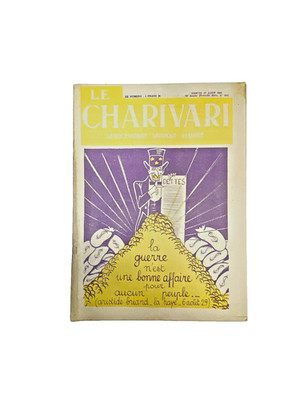 Der Charivari 17 August 1929 Aristide Briand Die Schulden - Den Haag