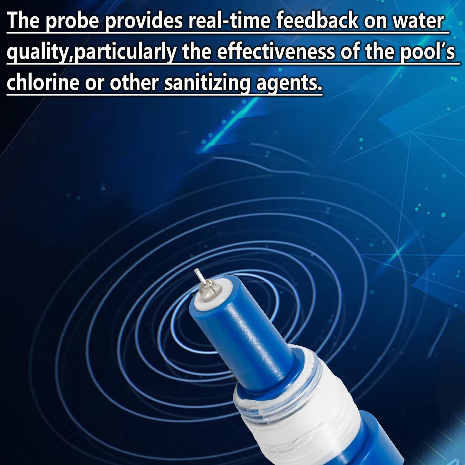 Replacement for Hayward Sense and Dispense GLX-PROBE-ORP ORP Probe