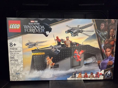 LEGO 76214 - Marvel Black Panther Wakanda Forever War On The Water - Brand New!