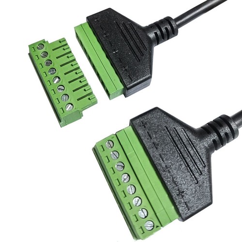 For RJ45 to Screw Terminal Block Adapter Compatible with Various Devices - Photo 7/24
