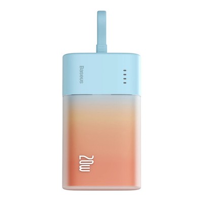 BASEUS POWERBANK POPSICLE 5200 MAH 20 W MIT EINGEBAUTEM LIGHTNING-KABEL