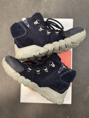 Kuschelige Elefanten Schuhe Winterstiefel Jungen Gr.25 gefüttert Reißverschluss 