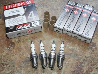 4x BRISK P7 Super Iridium Spark Plugs fit: Holden Barina  1.4/1.8 - 2000 to 2005