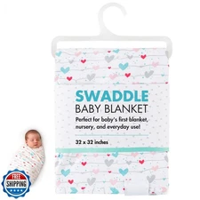 Swaddle Blankets for Newborns – Soft and Breathable Baby Swaddle Blanket, Neu