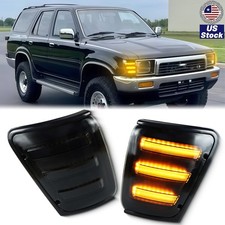 Led Front Corner Light Side Marker Smoke For Toyota Pickup 1989-91 4runner 90-91 Led Front Corner Light Side Marker Smoke For Toyota Pickup 1989-91 4runner 90-91